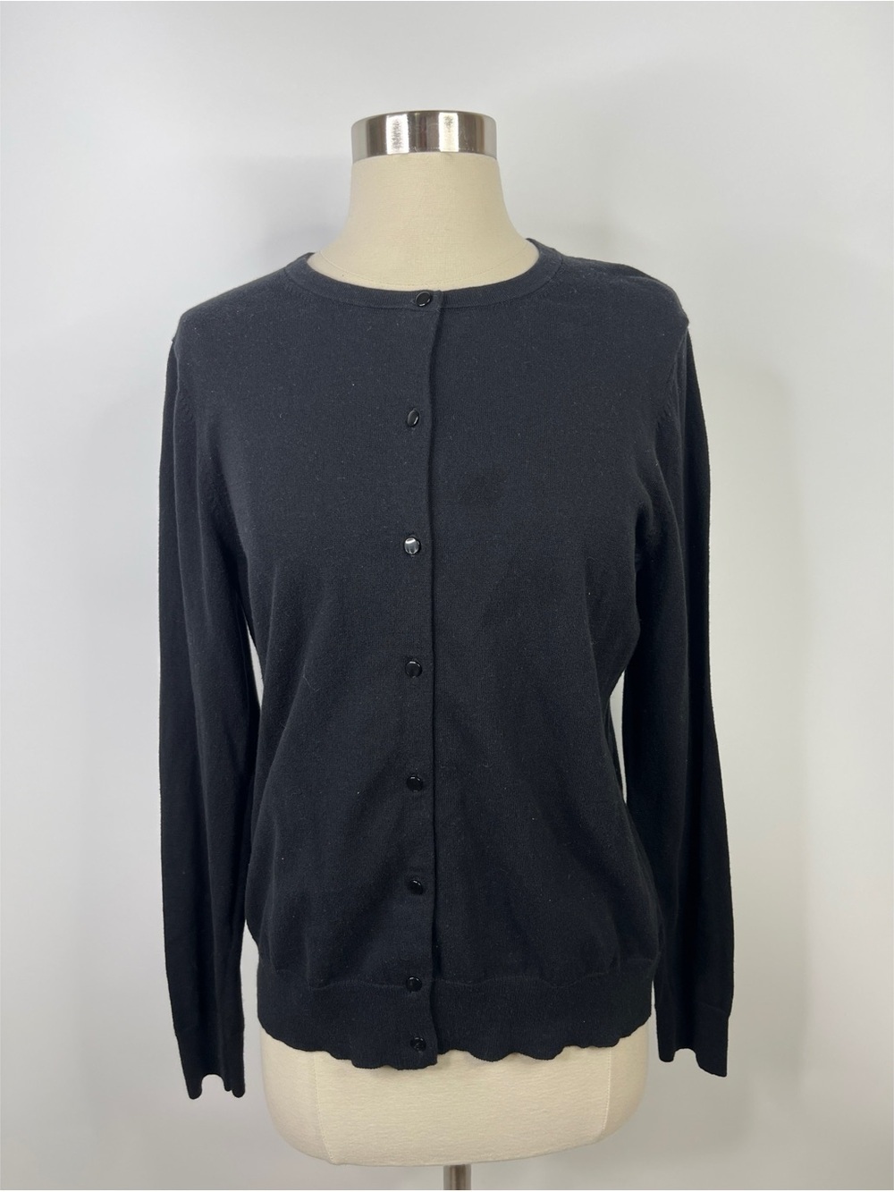 Ann Taylor Factory Casual Button Down Long Sleeve Cardigan